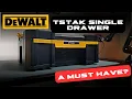 DeWalt TStak 2 0 Single Deep Drawer Tool Box - Best Mobile Tool Storage Option