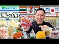 TOP 15 BEST Japanese Convenience Store Foods From Family Mart, 7 Eleven \u0026 Lawson! 🇯🇵 Must Try 2025!