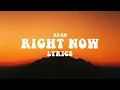 Lagu Akon - Right Now (Na Na Na) ( Lyrics )