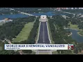WW2 memorial vandalized in Washington DC