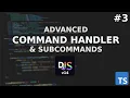 Command Handler with Subcommands Typescript Discord JS Series