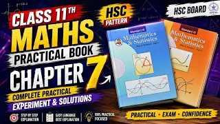 Class 11 Maths Practical Book Chapter 7 Complete Practical Solutions HSC Board