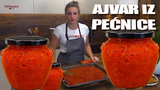 AJVAR - najjednostavniji recept 🔥 bez prljana kuhinje 