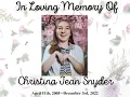 Christina Snyder Funeral