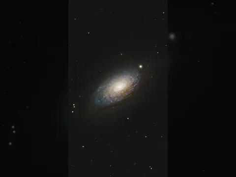 M63 Galaxy Through My Telescope