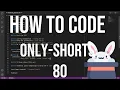 how to code racket 80 - only-shorts recursion