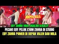 Lagu PECAH! Eby Peluk Zahra di Studio Depan Pak Gondang, Eby Zahra Pamer Depan Mila Valen!
