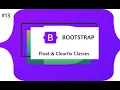 Float Clearfix Classes in Bootstrap in