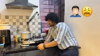 Dudh फिरसे उबल गया 😩 ॥ prabh ने पूरी सफ़ाई मुझसे करवाई 🤦🏻‍♂️ #greeshbhatt #familyvlog 