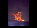 Eruption s roar echoes for 20 seconds