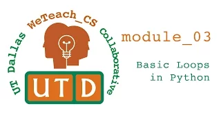 Module 3 Basic Loops in Python