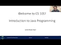Lecture-3 String Escape Sequences Introduction to Java Programming