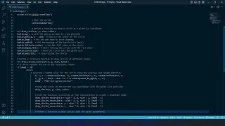 How to Create a Circle Snowflake Using Python Turtle
