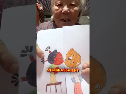 CETTE MAMIE FILME TOUS SES DESSINS ! 😱🎨