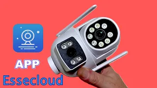 eseecloud app setup wifi ip camera