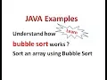 Understand how to sort an array using bubble sort - Hindi