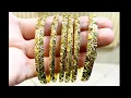 Making 24K Pure Gold Bangles Jewelry Making How it s Made 4K