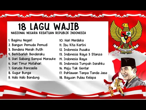 Download MP3 18 Lagu Wajib Nasional  Indonesia Lawas ll BagusUmh Channel #indonesia