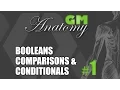 GM Anatomy 1 Booleans Comparisons Conditionals