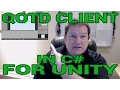 Networking Unity Quote of the Day Client in C
