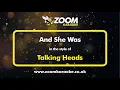 Talking Heads - And She Was