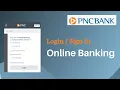 Login PNC Bank Online Banking Mobile Banking Sign On www pnc com
