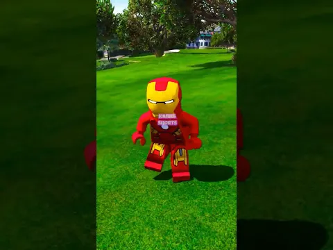 GTA:5 IRON MAN KA NEW SWIMMING POOL #shorts #gta5 #shortfeed #spiderman #ironman #HULK
