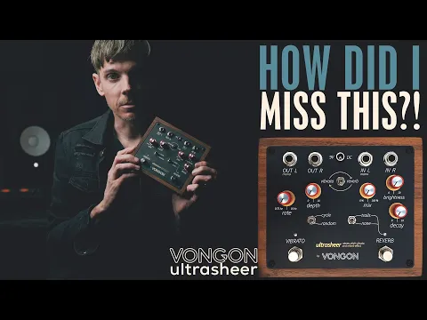 Vongon Ultrasheer Stereo Reverb + Vibrato | Delicious Audio