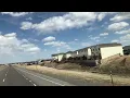 Train in Cheyenne WY I-80 I-25 Wyoming
