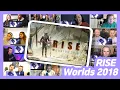 Download Lagu RISE (ft. The Glitch Mob, Mako, and The Word Alive) | Worlds 2018 REACTION MASHUP