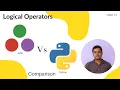 How Julia logical operators are different from Python