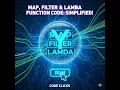 Map Filter Lamda fuction code run simple