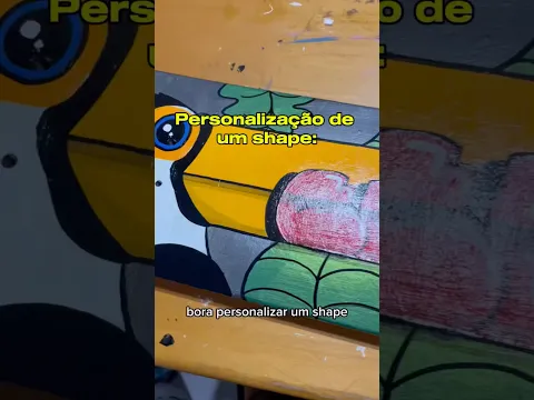 Personalização de skate que o Pool fez pro amigo dele 🛹🔥 #Skateboard #skatebrasil