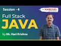 Java Full Stack Training Session-4 Mr Hari Krishna