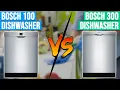 Bosch 100 vs Bosch 300 Dishwasher - Which One Should You Buy Which is the BEST OPTION for You