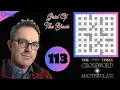 An Astonishing Crossword Grid The Times Masterclass 11 April 2025