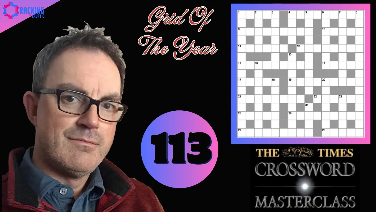 An Astonishing Crossword Grid: The Times Masterclass: 11 April 2025