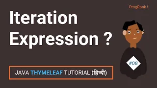 Iteration Expression For Each - Thymeleaf Tutorial in Hindi Spring Boot