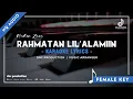 Download Lagu Maher Zain | Rahmatan Lil'alamiin - Karaoke Lyrics | Female Key