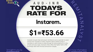 Compare USD to INR Exchange Rates XE vs REMITLY vs INSTAREM RemitAnalyst