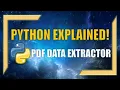 Building a PDF Data Extractor Using Python