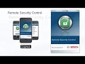 Bosch Remote Security Control Walkthrough