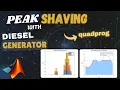 Peak Shaving with MATLAB Optimizing Diesel Generators on IEEE 33-Bus