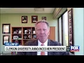 Clemson University announces new president