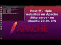 Host multiple website on apache http web server on Ubuntu IP based virtual host configuration