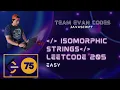 Isomorphic Strings LeetCode 205 JavaScript O N solution GitHub repo below LeetCode