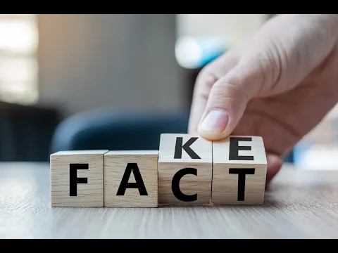 Campanha #FactsMatter contra a disseminação de conteúdo falso na internet.