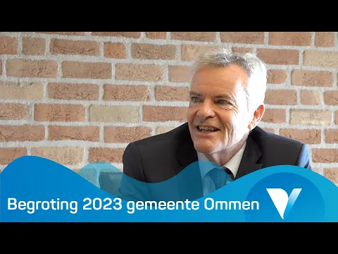 Begroting 2023 Gemeente Ommen toegelicht door wethouder Leo Bongers