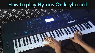 how to play hymns on keyboard