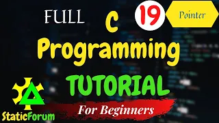19 Pointer Double Pointer Full C Programming Tutorial for Beginners High Level Language Code